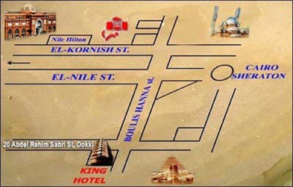 King Hotel Cairo Giza Exterior foto